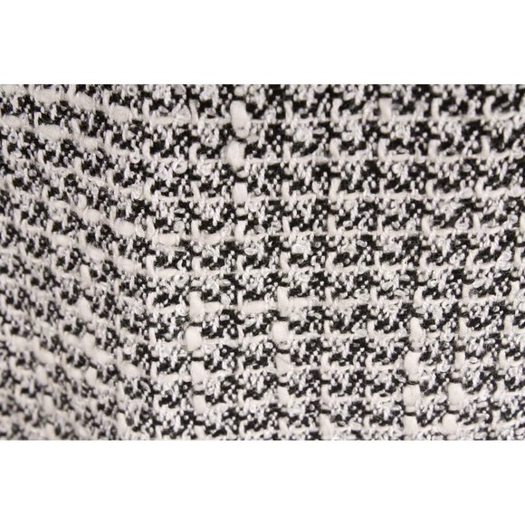 INC Black & Off White Tweed Sheath Career Cocktail Slip Dress Size 10 - Picture 5 of 5